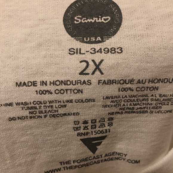 NWT Hello kitty by Sanrio zodiac sign white shirt - Picture 6 of 6